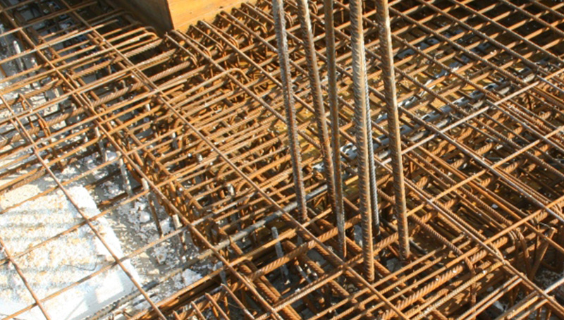 Acciaio per cemento armato lavorato